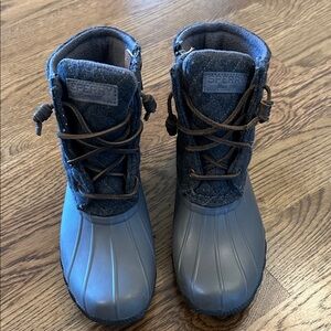 Sperry Gray Duck Boots